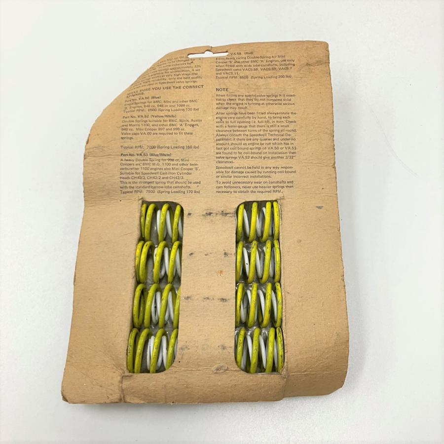 現品 スピードウェル SPECIAL VALVE SPRINGS : ミニマルヤマ