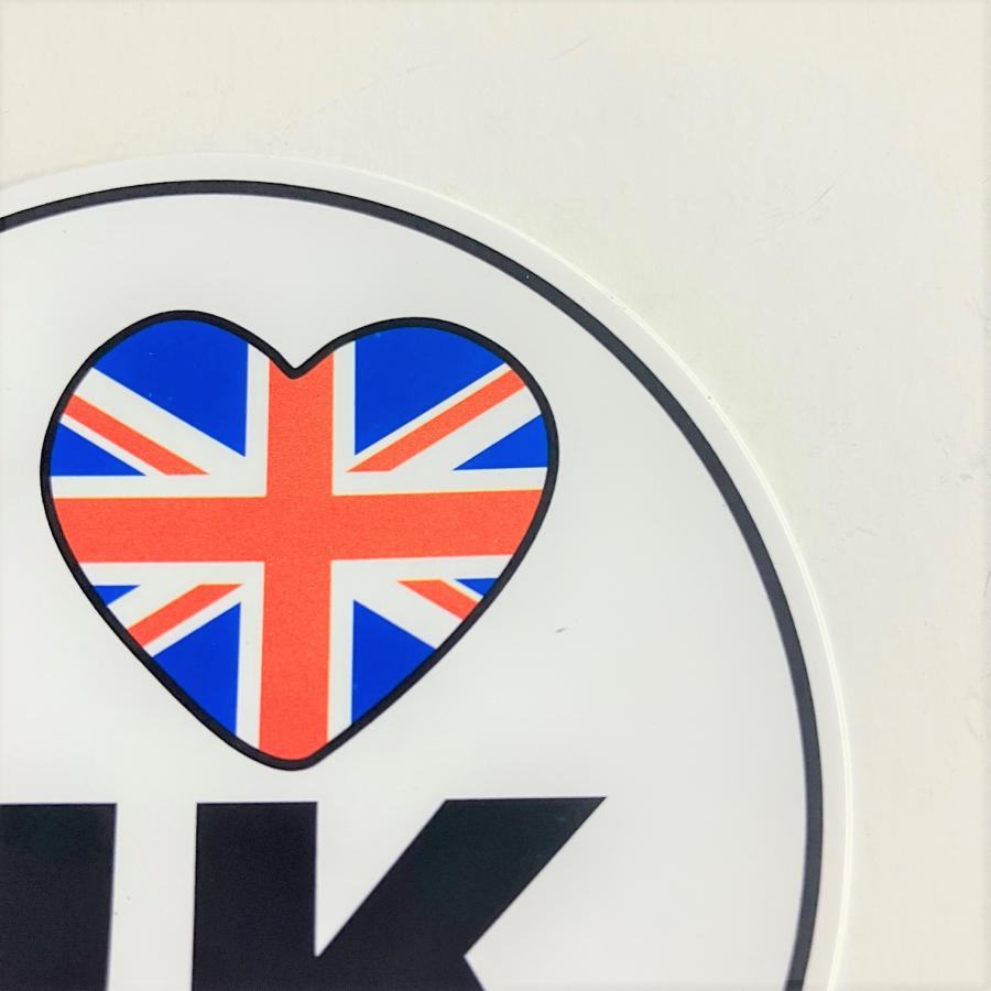 I LOVE UK ステッカー : ミニマルヤマ - 通販 - Yahoo!ショッピング