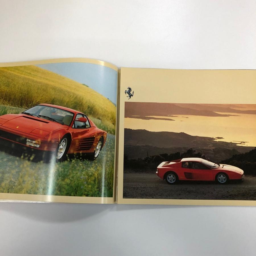 Ferrari フェラーリ Testarossa テスタロッサ 専用カタログ Ferrari testarossa 本国カタログ ｜ LE GARAGE