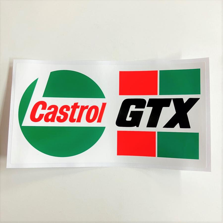 Castrol（カストロール） カストロールGTXステッカー : ミニマルヤマ