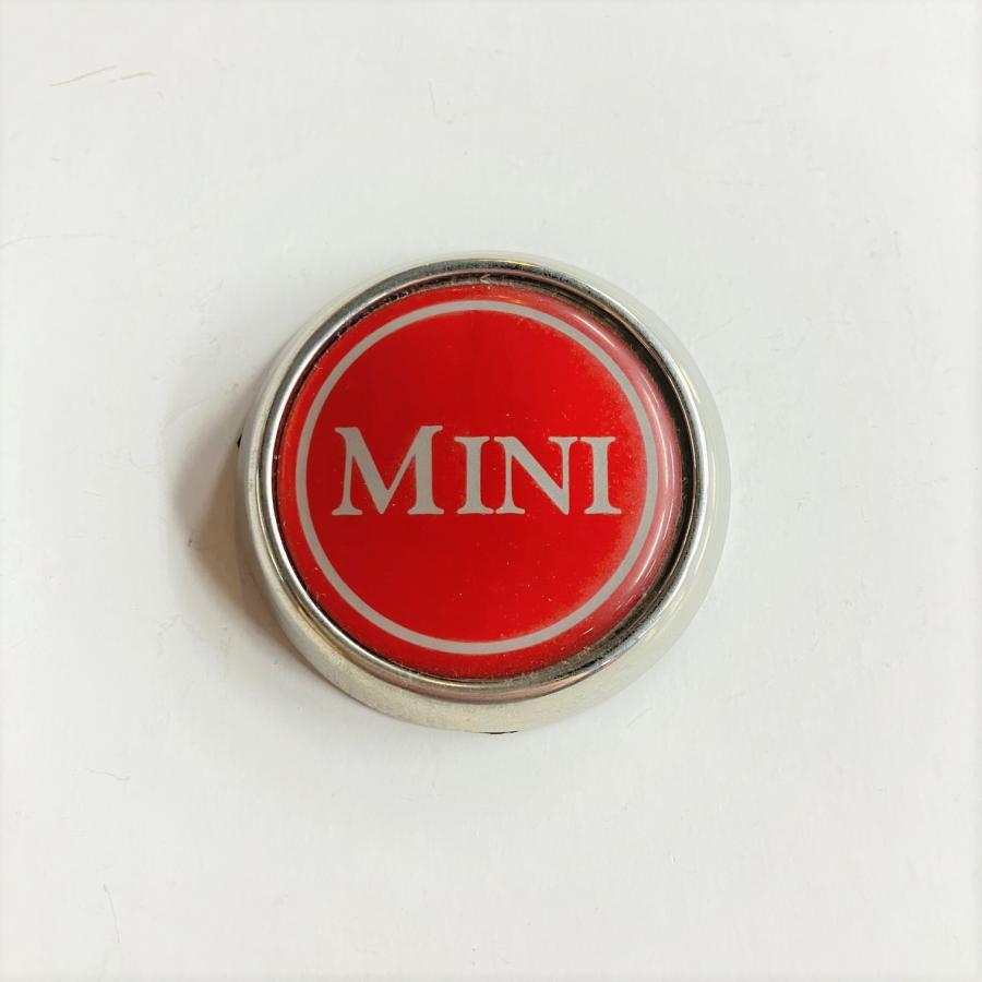 ローバー ラスト1点 丸型フロントエンブレム・MINIレッド : ミニ