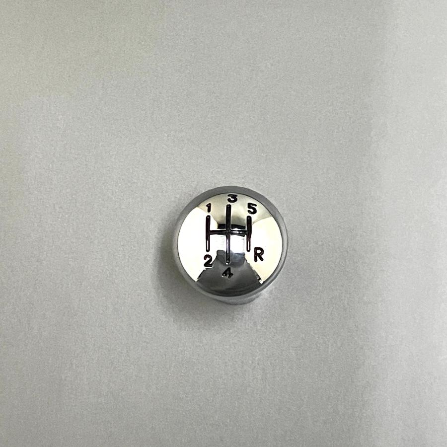 ディンキースピードアルミシフトノブ・5速ブラック : ミニマルヤマ