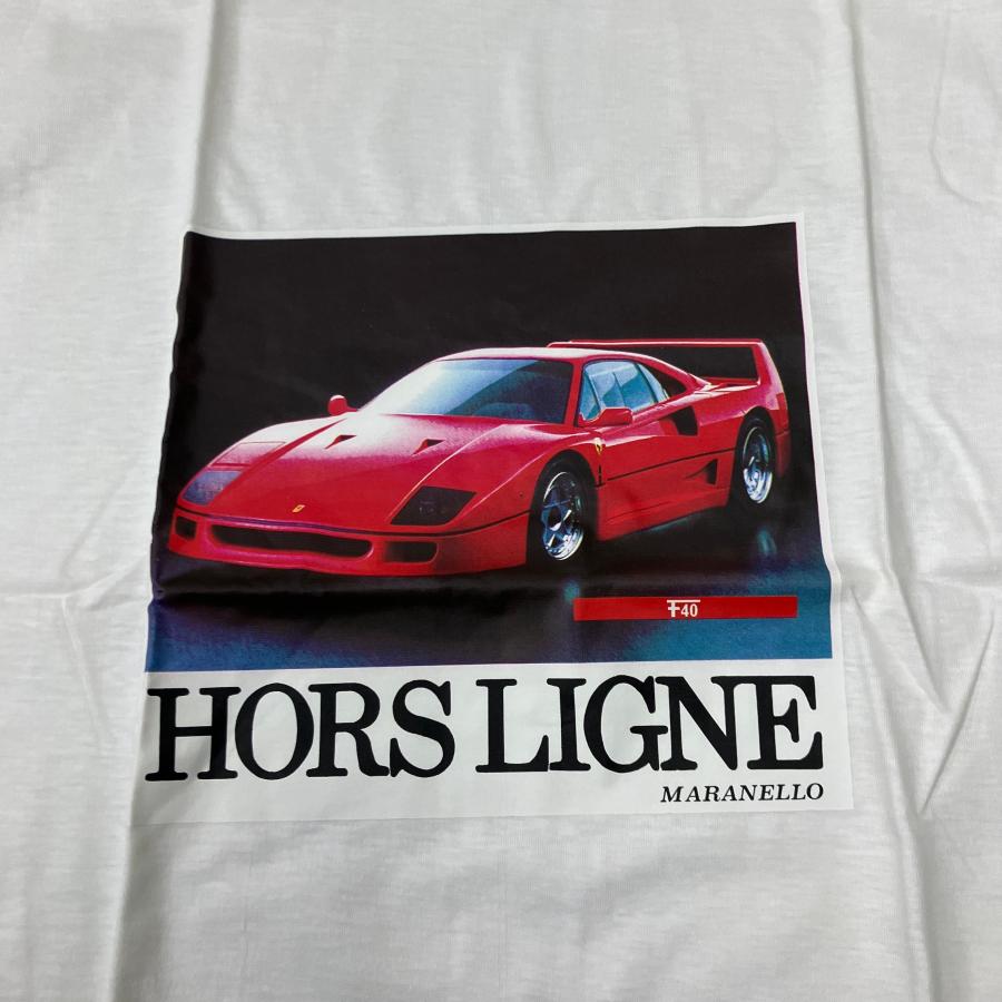 HORSLIGNE Ferrari F40 Tシャツ L/XL : ミニマルヤマ - 通販 - Yahoo