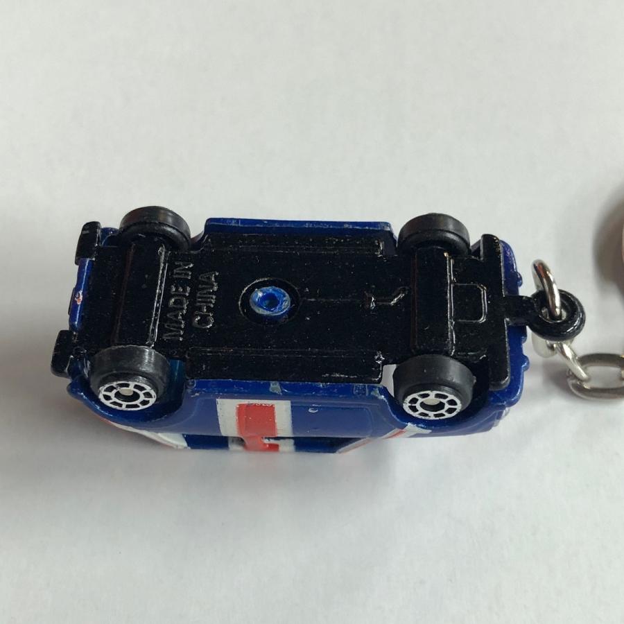 トミカ ミニクーパー 濃青 ユニオンジャック キーホルダータイプ ミニクーパー ミニカー ユニオンジャック トミカより小さめ