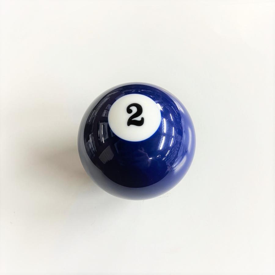 ビリヤードボール シフトノブ ブルー : bb3954 : ミニマルヤマ - 通販