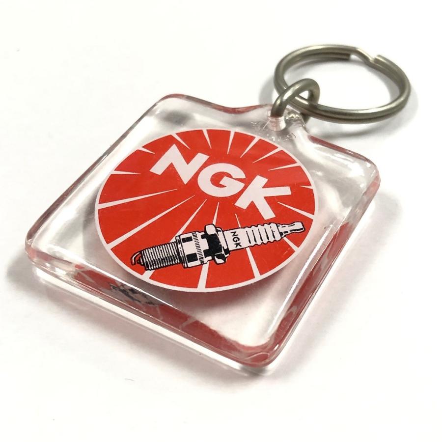 NGK プラグ　スパーキー　キーホルダー NGK プラグ キーホルダー】NGKスパークプラグ 真鍮 アメリカン