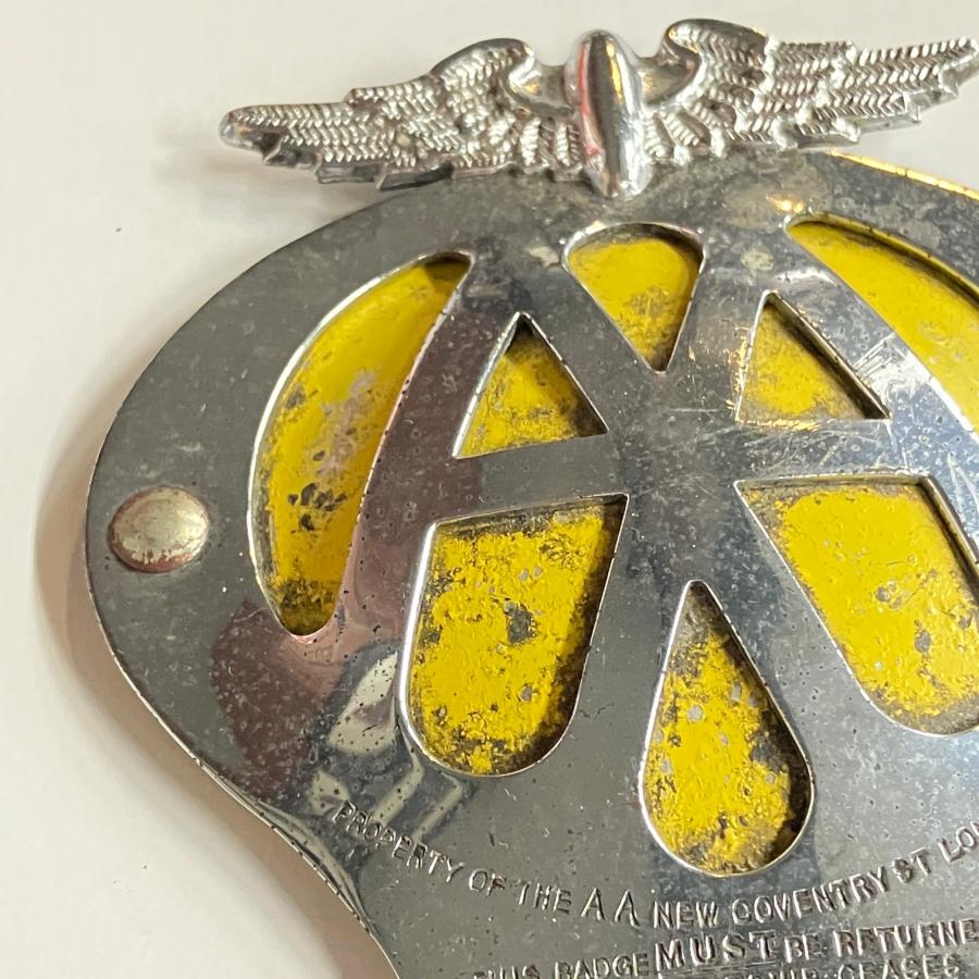 AAバッジ 翼デザイン OM63539 ③ 現品 AA エンブレム : ミニマルヤマ - 通販 - Yahoo!ショッピング