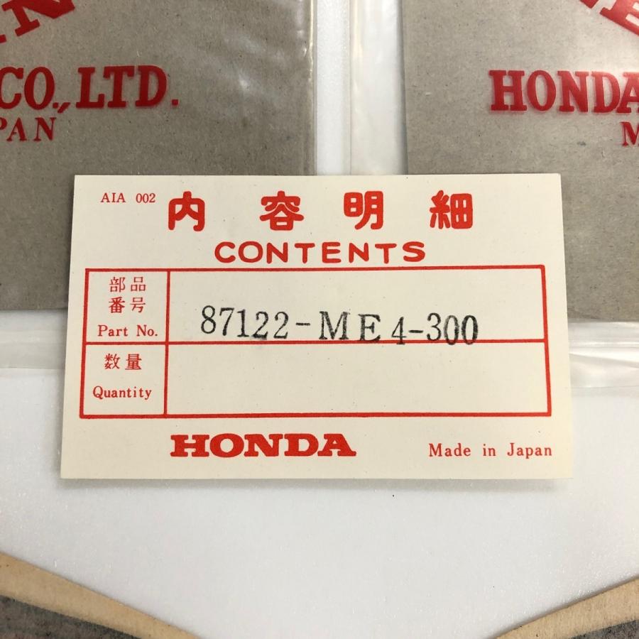 ホンダ 純正部品 HONDA ステッカーセット : ミニマルヤマ - 通販