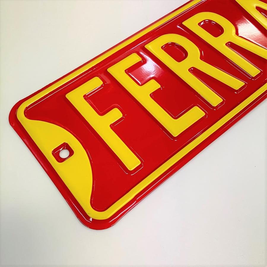 Ferrari（フェラーリ） ストリートサインプレート FERRARI AVENUE