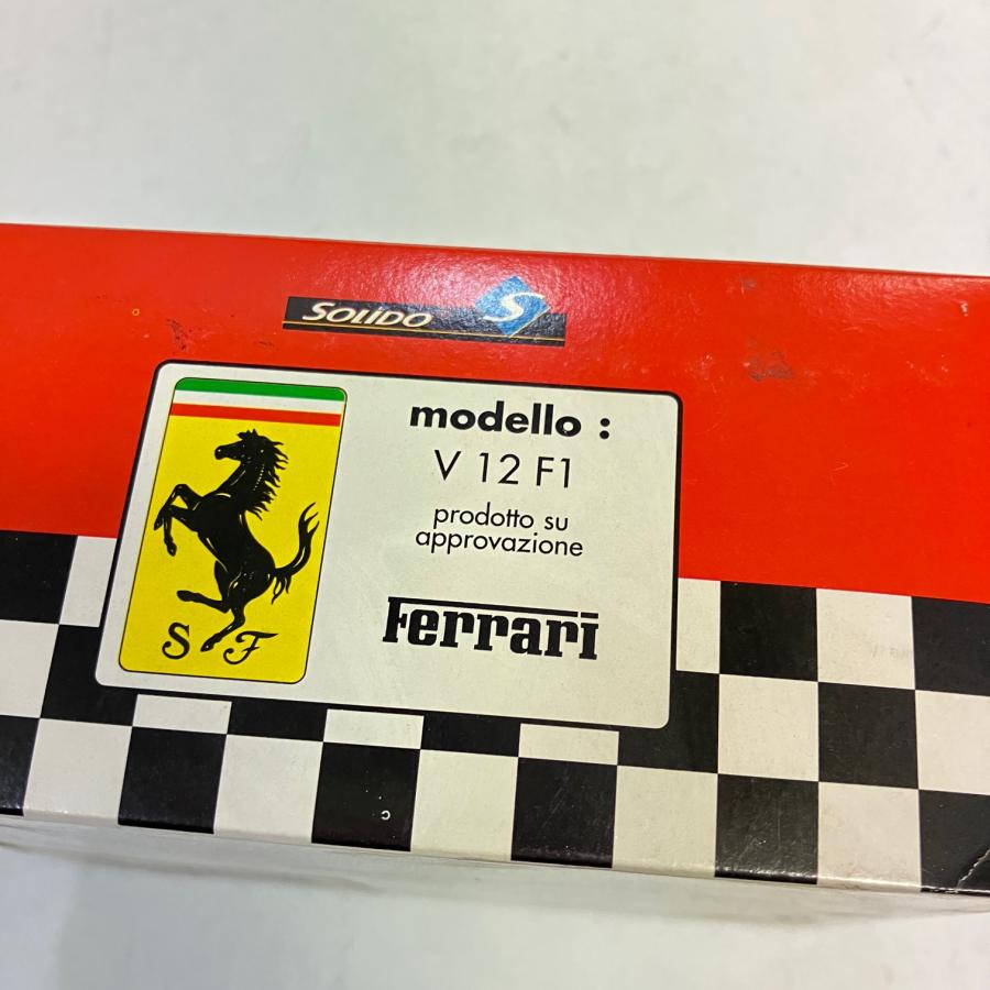 Ferrari（フェラーリ） 新品 現品 SoliDo 1/43 Ferrari V12F1 ミニカー