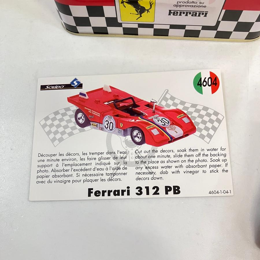 Ferrari 新品 絶版 SoliDo 1/43 312PB ミニカー : ミニマルヤマ