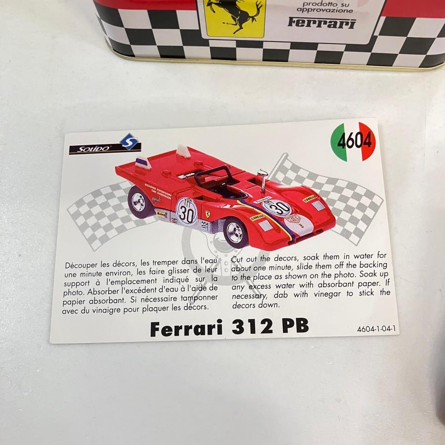 新品　絶版　SoliDo　1/43　Ferrari　312PB　ミニカー｜minimaruyama｜06