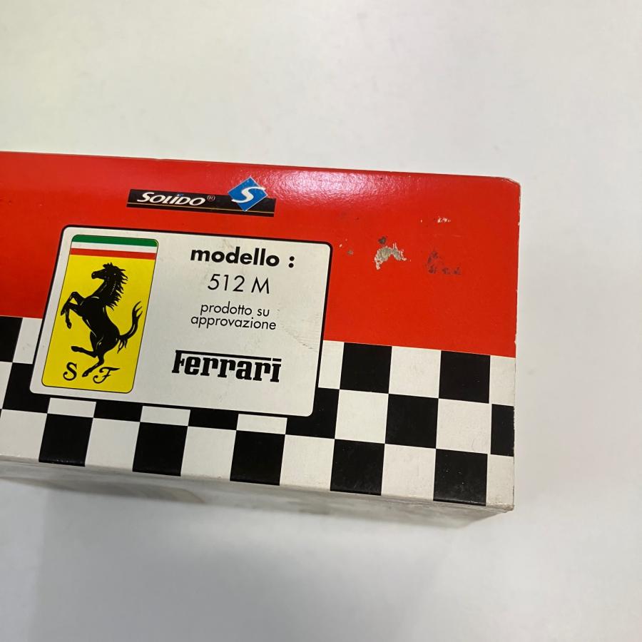 Ferrari 新品 絶版 SoliDo 1/43 512M ミニカー : ミニマルヤマ