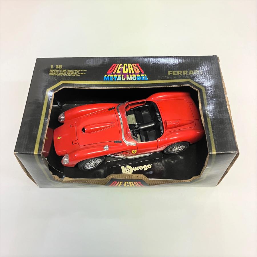 Ferrari 新品 絶版 BBURAGO 1/18 FERRARI 250 テスタロッサ 1957 Ferrari 新品 絶版 BBURAGO 1/18 FERRARI 250 テスタロッサ 1957