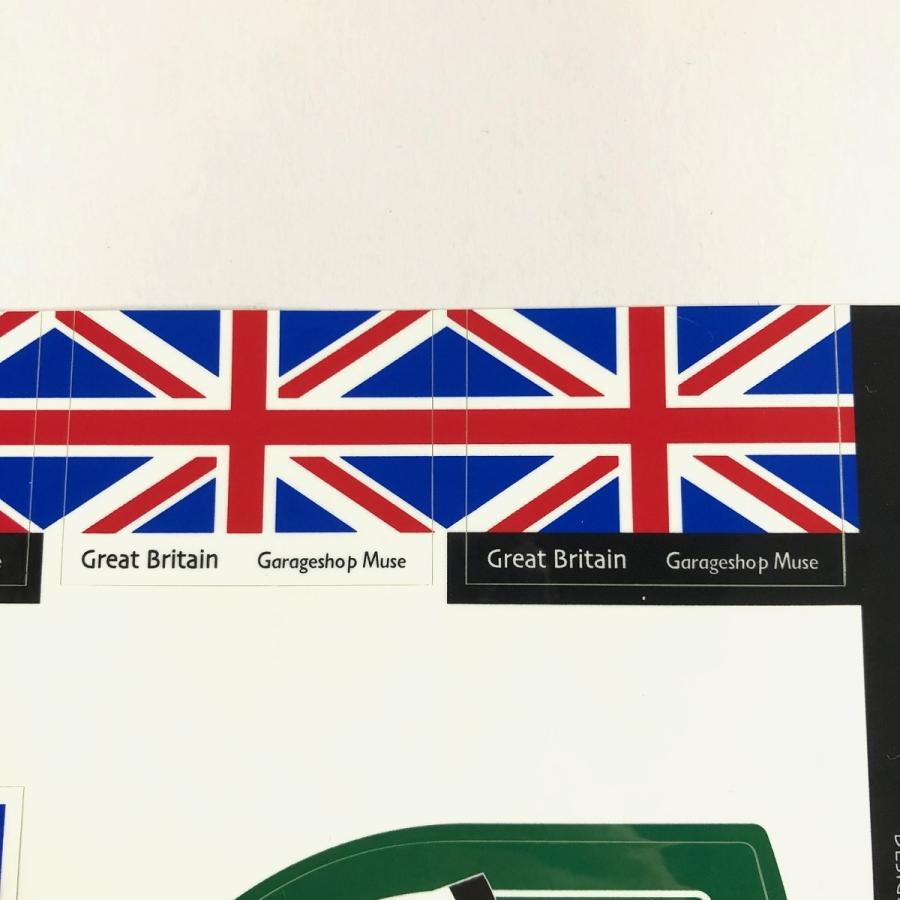 ユニオンフラッグ GREAT BRITAIN ステッカーアソート : ミニマルヤマ