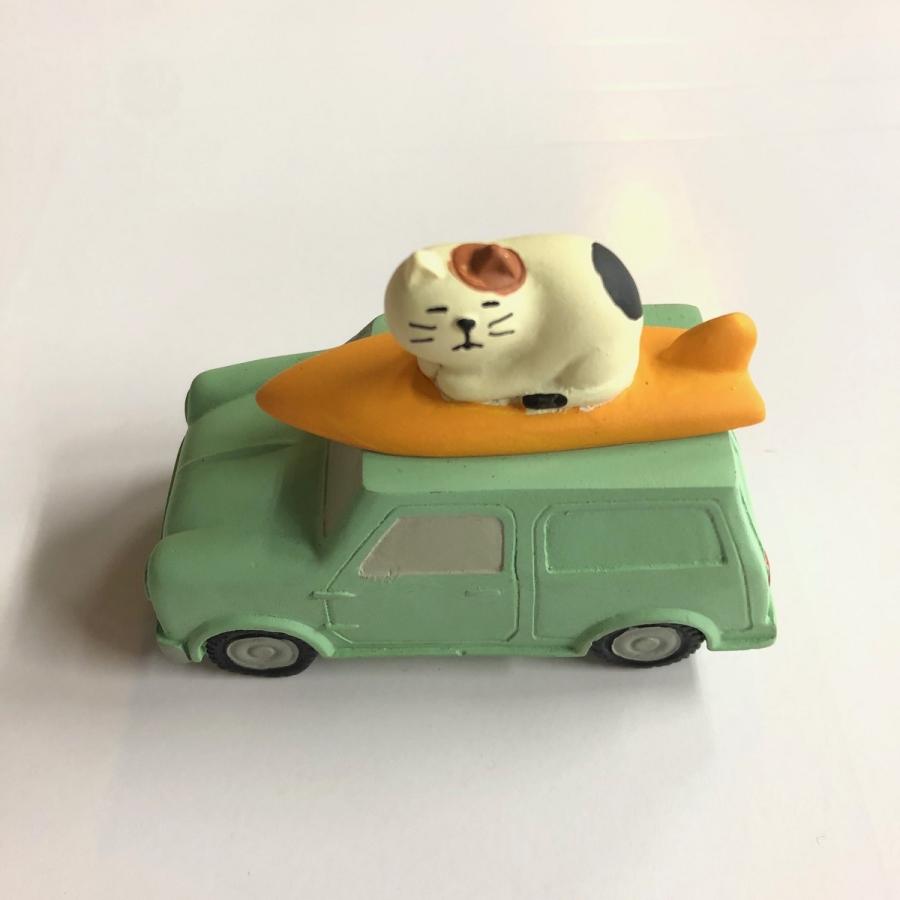 サーフィン猫 MINI VAN 置物 : ミニマルヤマ - 通販 - Yahoo!ショッピング