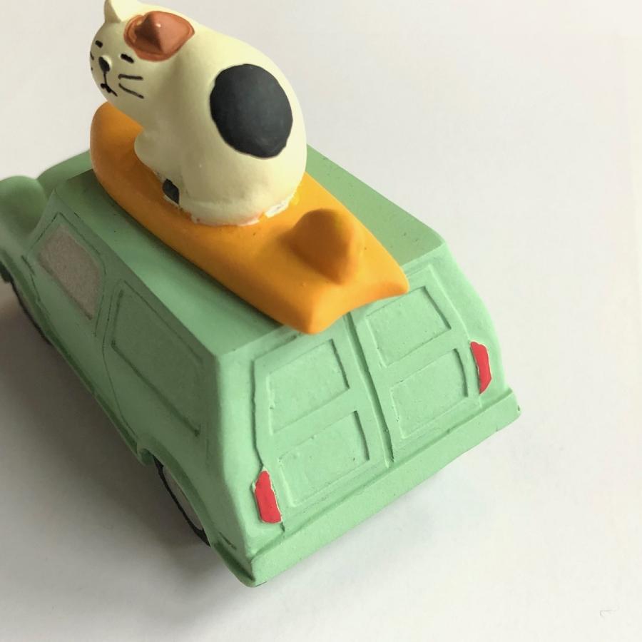 サーフィン猫 MINI VAN 置物 : ミニマルヤマ - 通販 - Yahoo!ショッピング