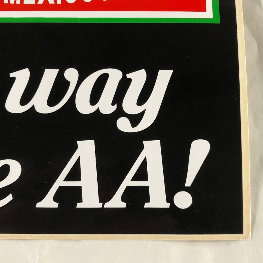 AA　ダブルエー　ステッカー AA ステッカー : ミニマルヤマ - 通販 - Yahoo!ショッピング