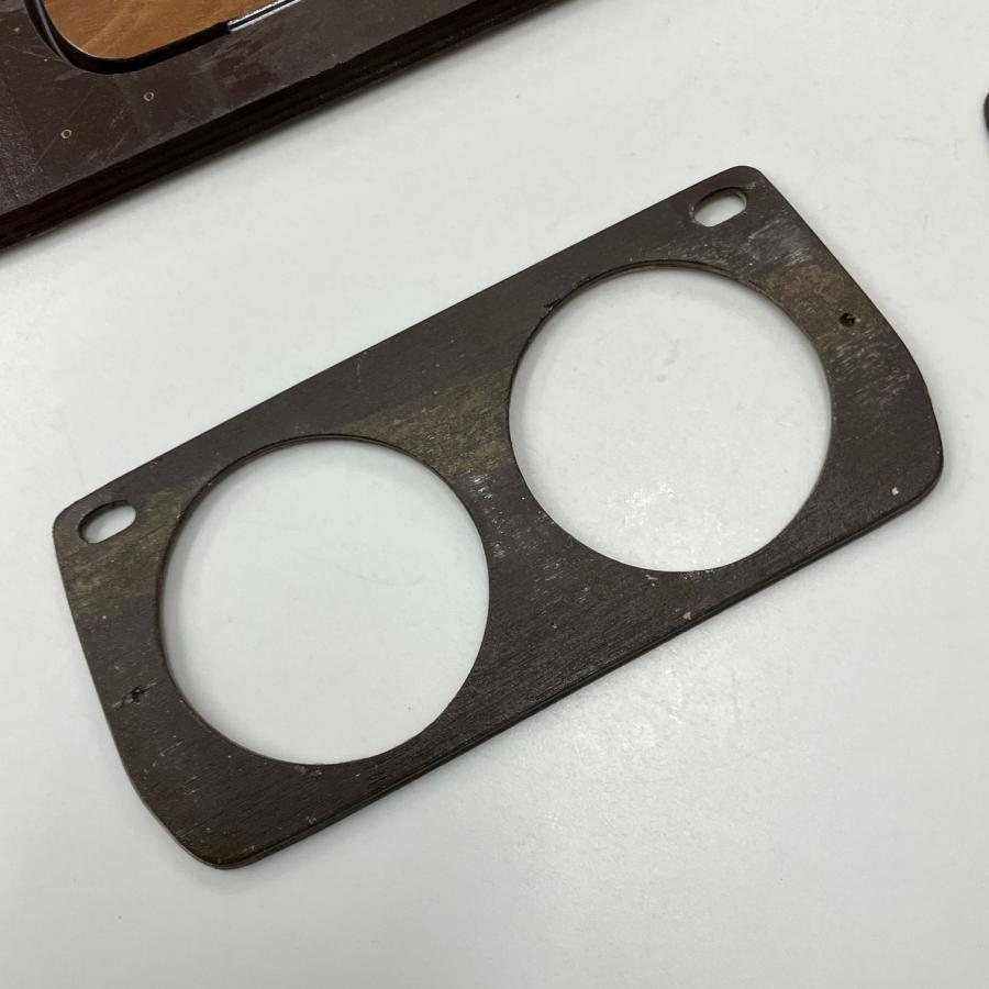 現品 ROKEE 2連メーター用 ウッドパネル : ミニマルヤマ - 通販