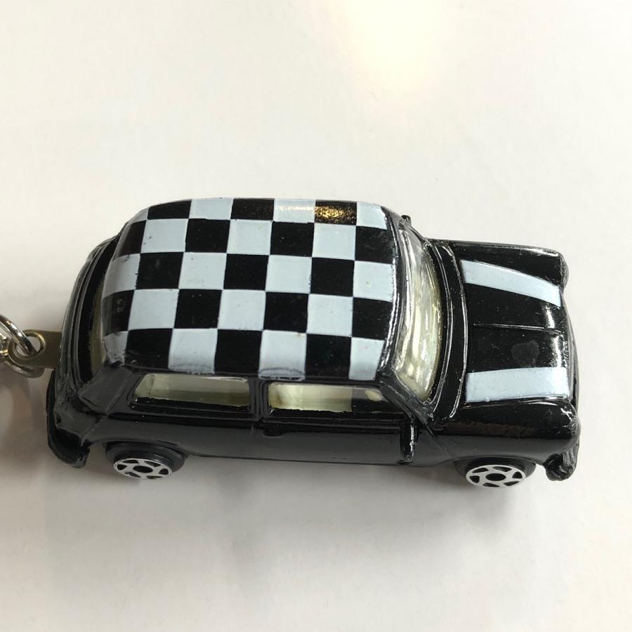現品 クラシックミニ ミニカーキーホルダー・ブラック : ミニマルヤマ