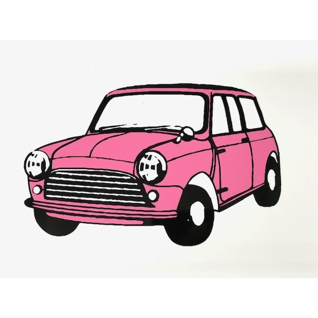 ピンクのクマトレー 現品 クラシックミニプリント トレー ピンク : ミニマルヤマ - 通販