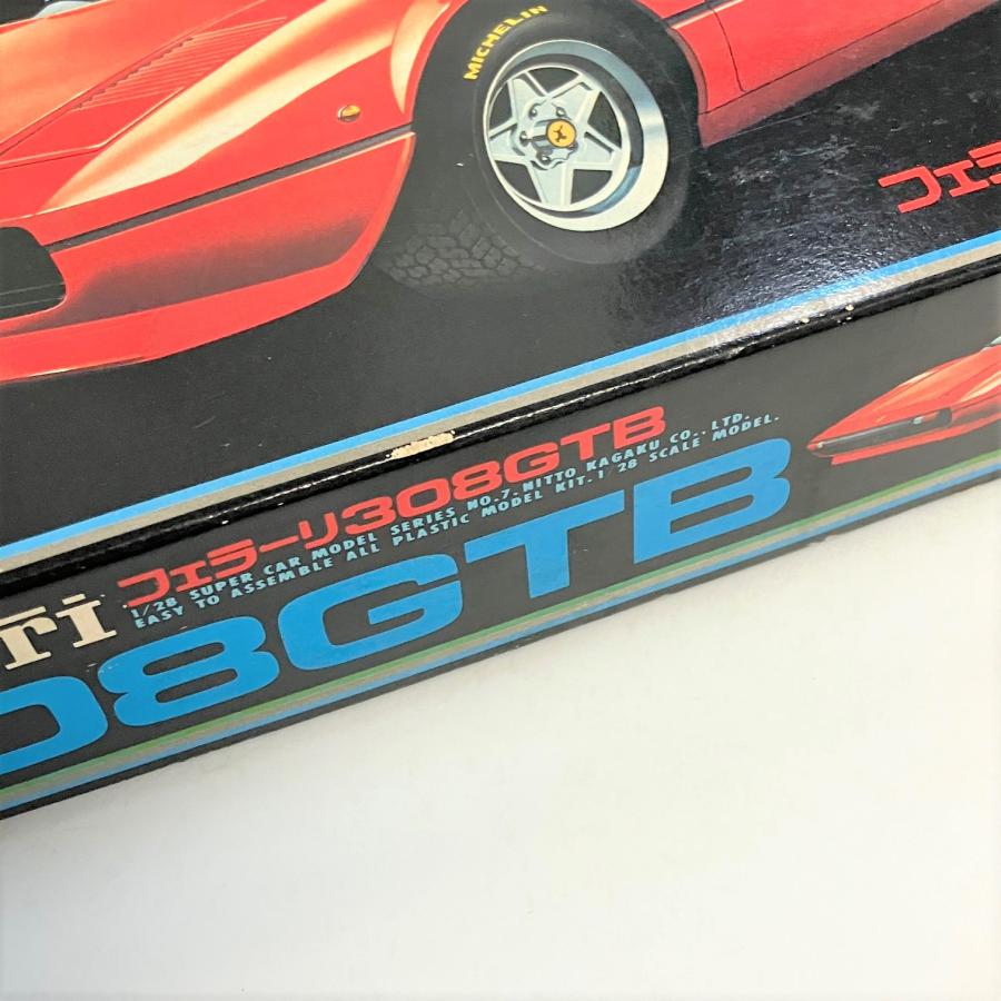 Ferrari 絶版 新品 ニットー 1/28 308GTB プラモデル : ミニ Ferrari 絶版 新品 ニットー 1/28 308GTB プラモデル : ミニ