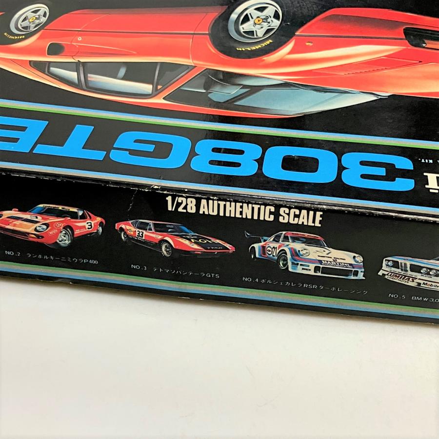 Ferrari 絶版 新品 ニットー 1/28 308GTB プラモデル : ミニ Ferrari 絶版 新品 ニットー 1/28 308GTB プラモデル : ミニ