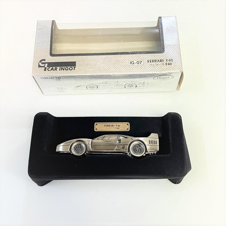 Ferrari 現品 ダイヤペット CAR INGOT 1/40 FERRARI F40 Ferrari 現品 ダイヤペット CAR INGOT 1/40 FERRARI F40