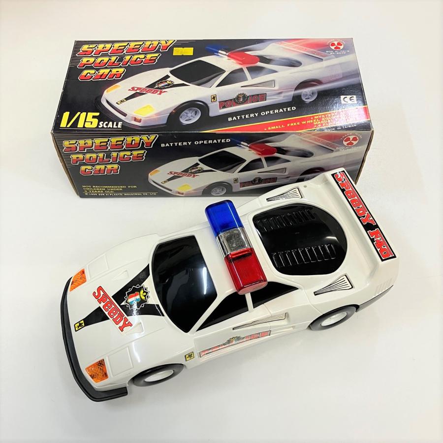 現品 新品 1/15 SPEEDY POLICE CAR ラジオコントロール : ミニマルヤマ