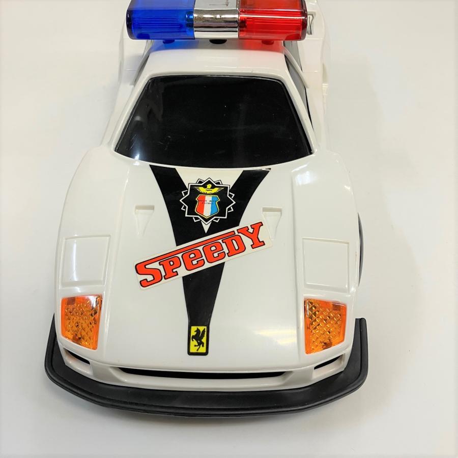 現品 新品 1/15 SPEEDY POLICE CAR ラジオコントロール : ミニマルヤマ