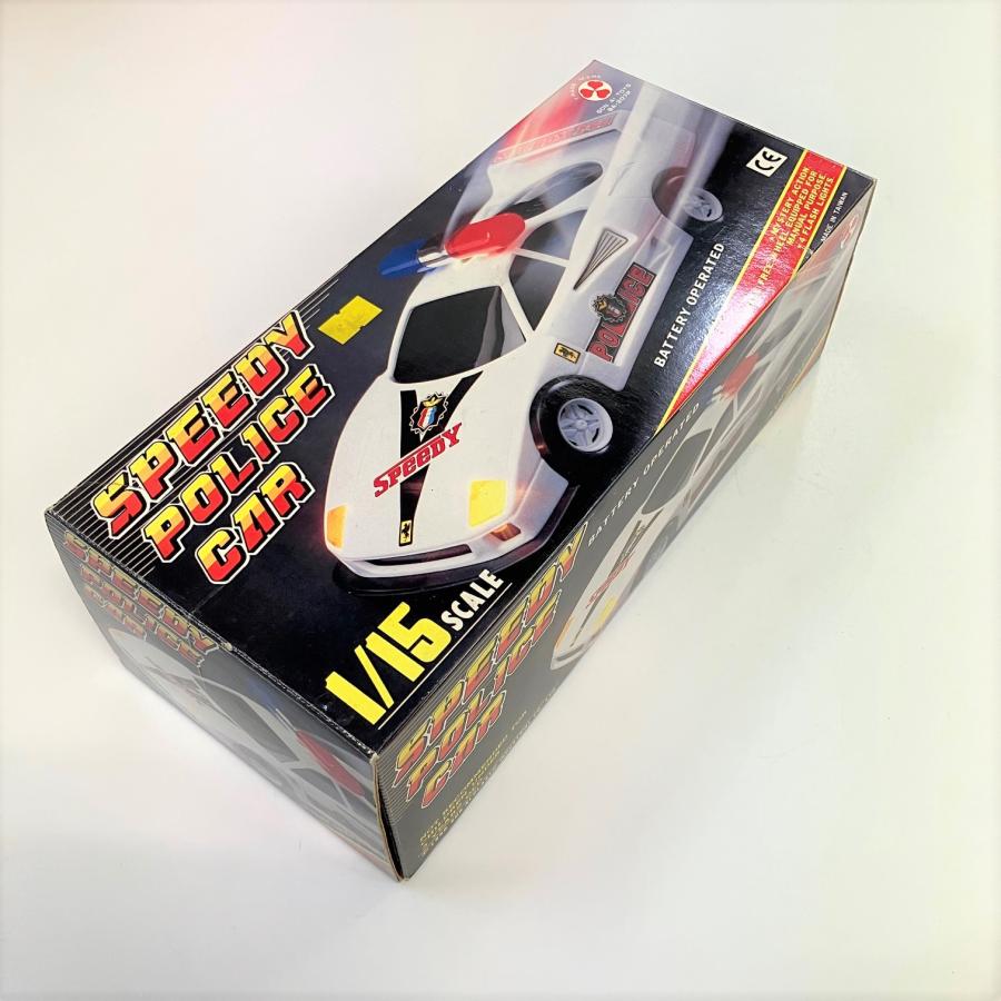 現品 新品 1/15 SPEEDY POLICE CAR ラジオコントロール : ミニマルヤマ