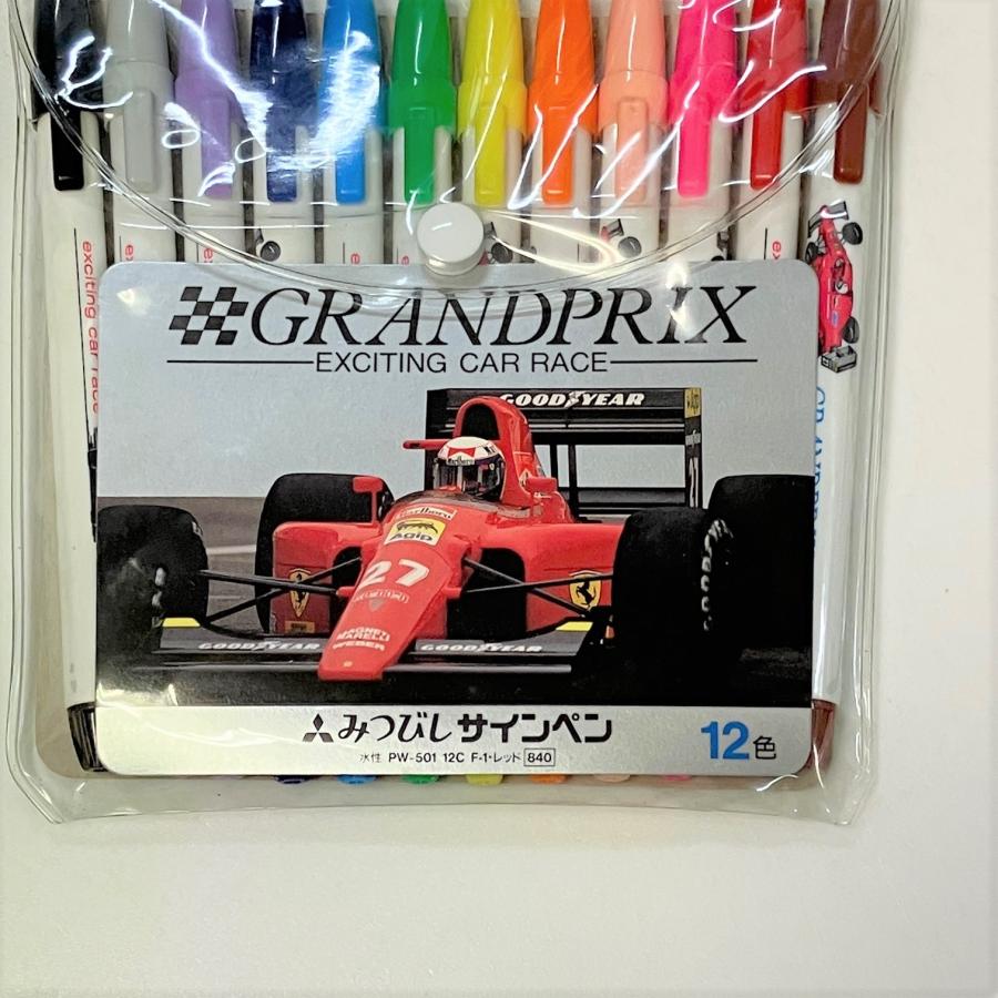 Ferrari（フェラーリ） 現品 みつびし サインペン12色セット GRANDPRIX