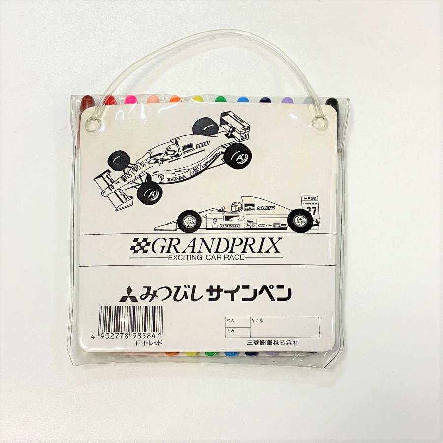 Ferrari（フェラーリ） 現品 みつびし サインペン12色セット GRANDPRIX
