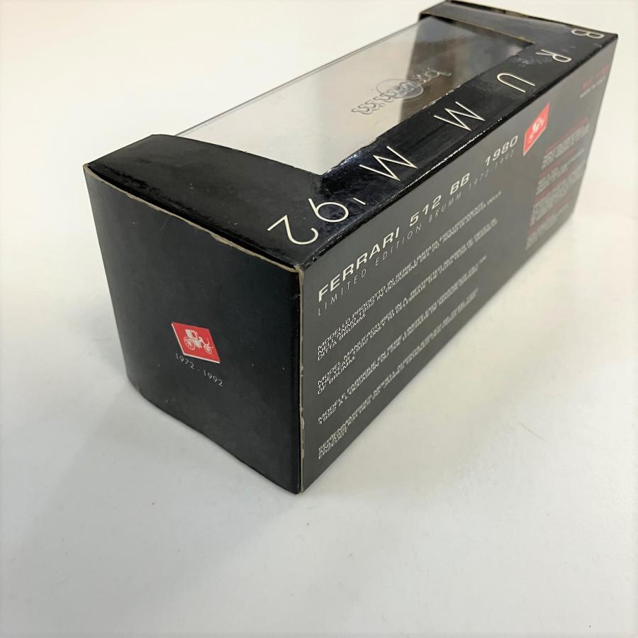 Ferrari（フェラーリ） 新品 現品 BRUMM 1/43 Ferrari 512BB 1980