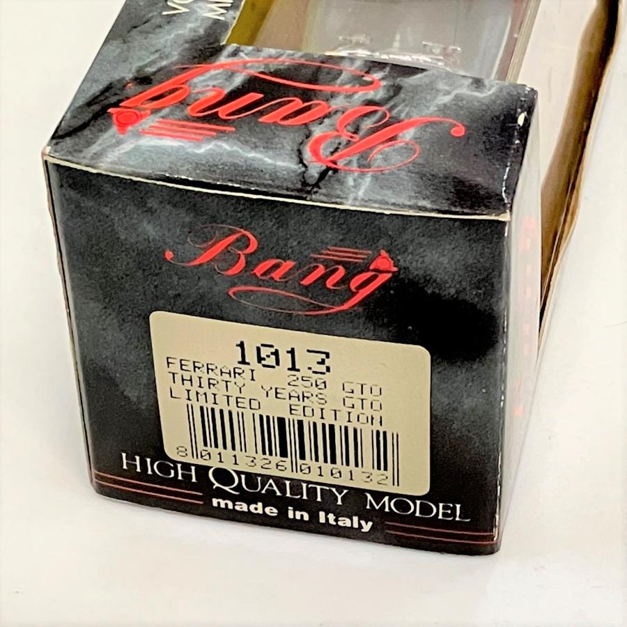 Ferrari（フェラーリ） 新品 現品 Bang HIGH QUALITY MODEL 1/43