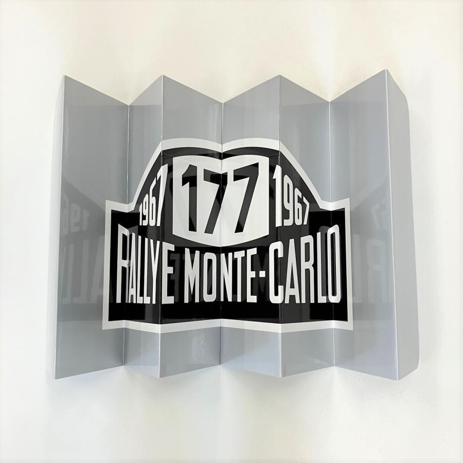 クラシックミニ用 サンバイザー・ラリーモンテカルロゼッケン177