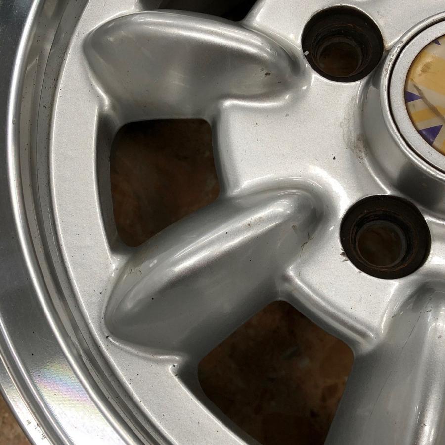 UK LINE MINI 12インチ アルミホイール付きタイヤ4本セット