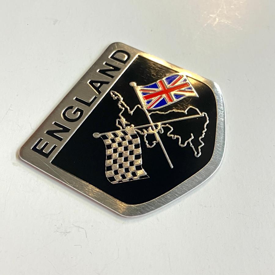ENGLAND クロスフラッグ プレートステッカー : ミニマルヤマ - 通販