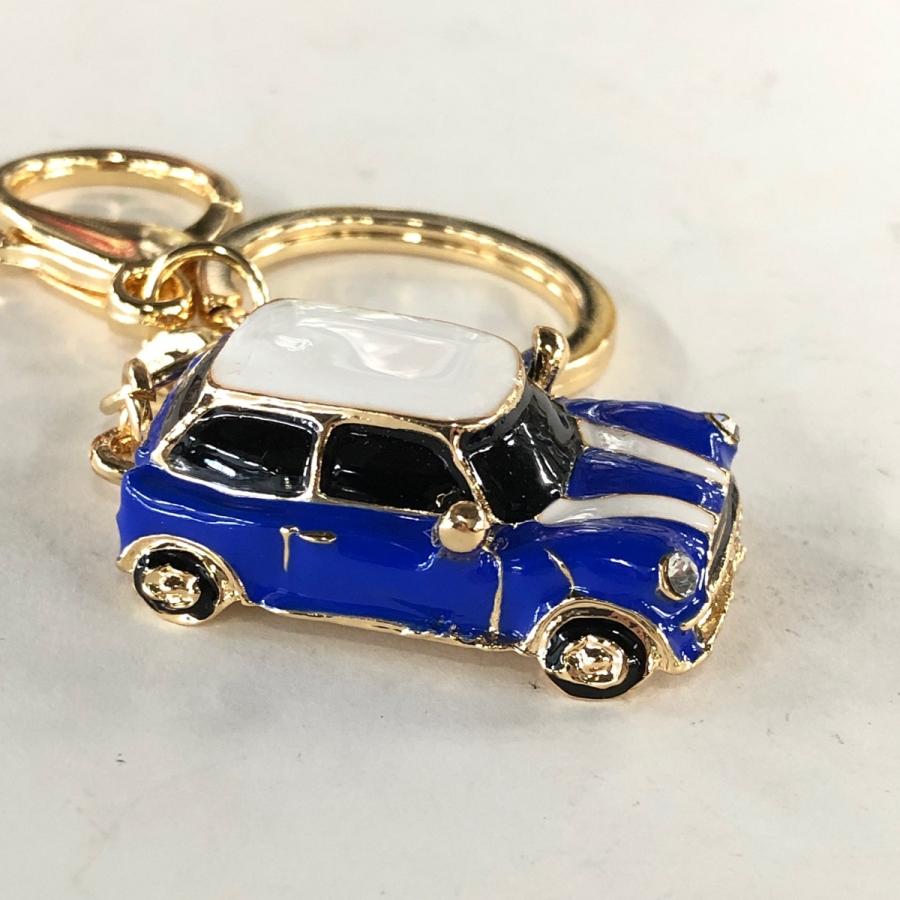 ローバーミニ キーホルダー レッド・ブルー : ミニマルヤマ - 通販