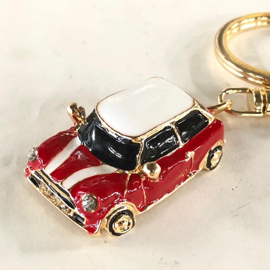 ローバーミニ キーホルダー レッド・ブルー : ミニマルヤマ - 通販