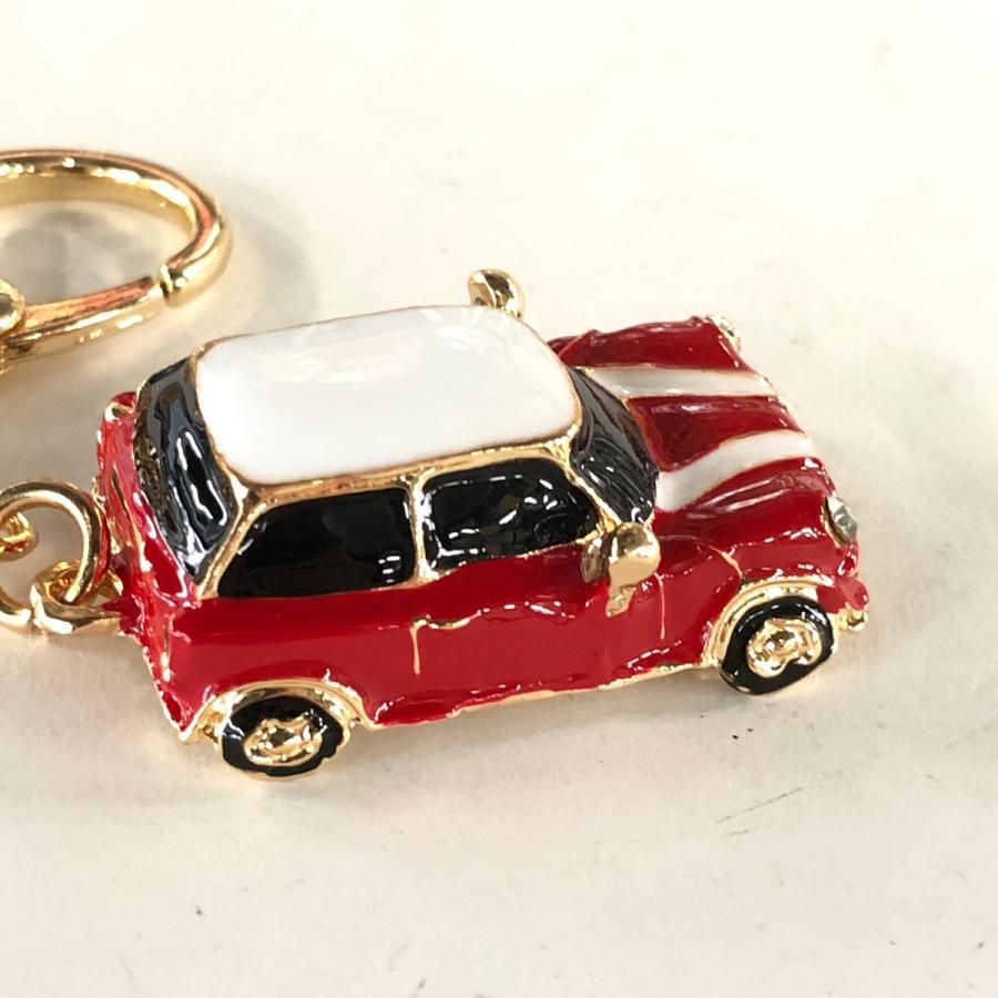 ローバーミニ キーホルダー レッド・ブルー : ミニマルヤマ - 通販