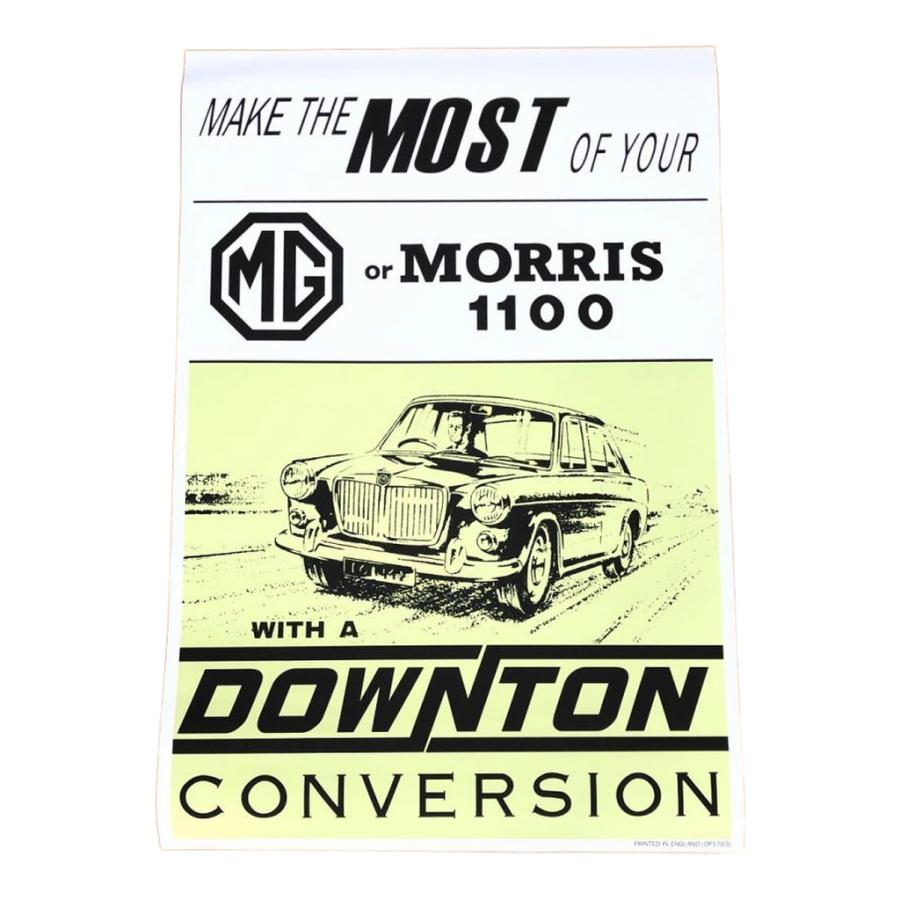 MORRIS 1100 DOWNTON ポスター : ミニマルヤマ - 通販 - Yahoo