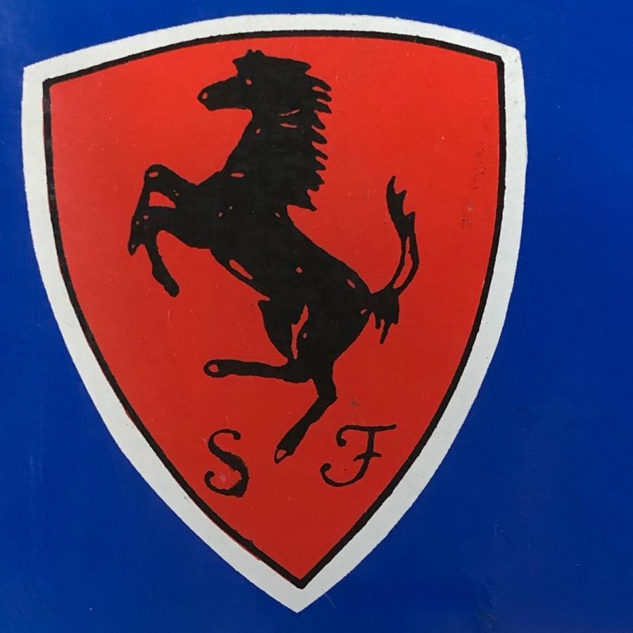 Ferrari（フェラーリ） 現品 ロングステッカー・ブルー（ビニール