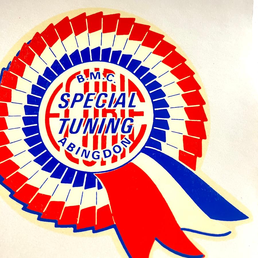 ローバー BMC SPECIAL TUNING ABINGDON ロゼッタマーク 水貼り