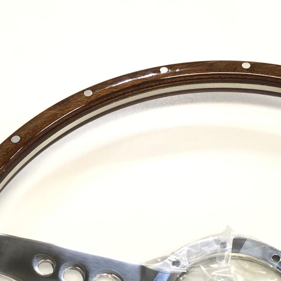 お取り寄せ品 モトリタMK3ウッドステアリング・15インチ ディッシュ