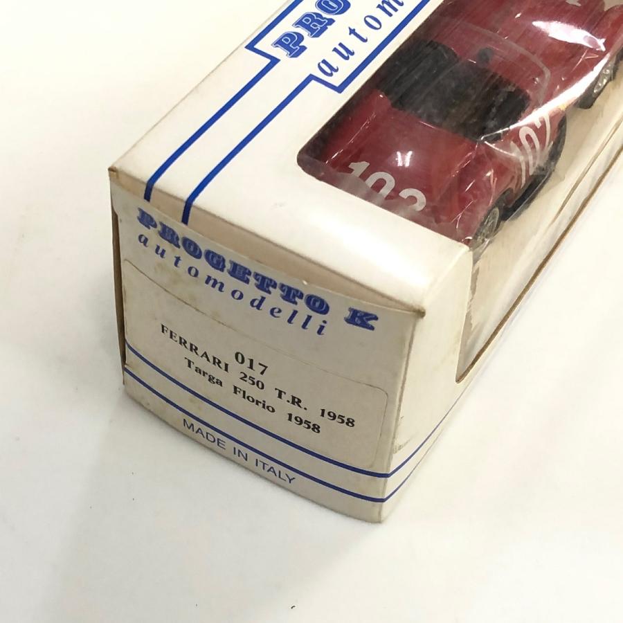 Ferrari（フェラーリ） 新品 現品 1/43 PROGETTO K FERRARI 250 T.R.