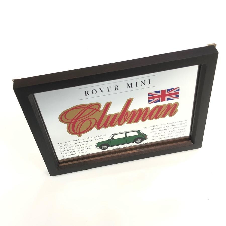 現品 ROVER MINI Clubman ミラーインテリア : ミニマルヤマ - 通販