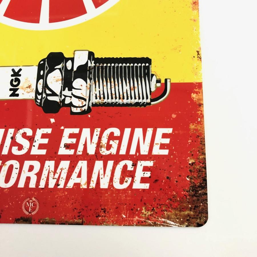 NGKスパークプラグ レトロ風プレート : ミニマルヤマ - 通販 - Yahoo