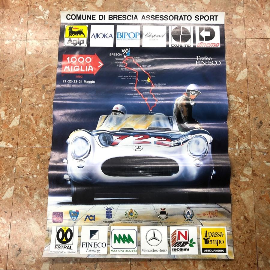 現品 1000 MIGLIA ポスター 1992