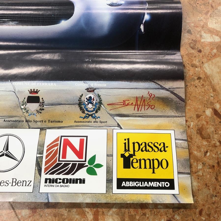 現品 1000 MIGLIA ポスター 1992の画像